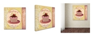 Trademark Global Fiona Stokes-Gilbert-ALI 'Cupcake Holidays II' Canvas Art - 24" x 24" x 2"